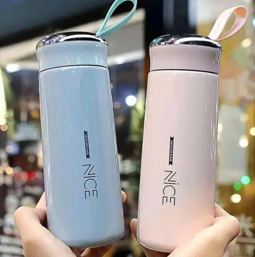 Insulated Water Bottles Stainless Steel 400ml Green Blue Pink