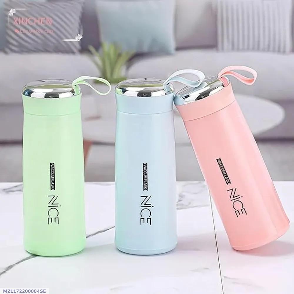 Insulated Water Bottles Stainless Steel 400ml Green Blue Pink