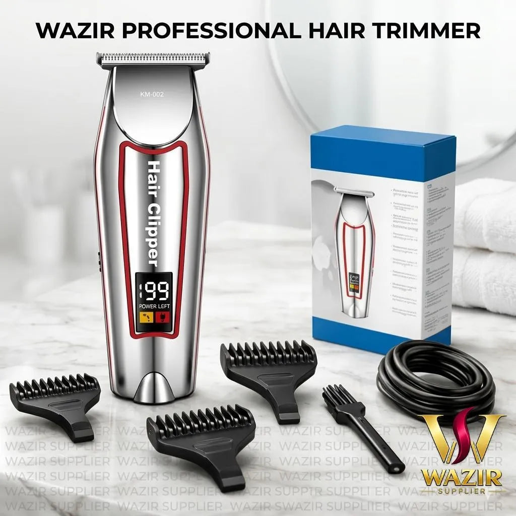 Easy-To-Clean Design Men's Hair Trimmer