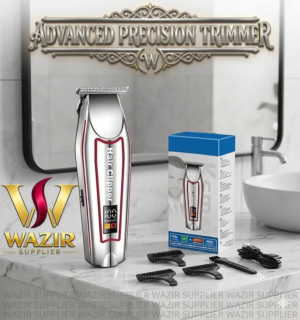 Easy-To-Clean Design Men's Hair Trimmer