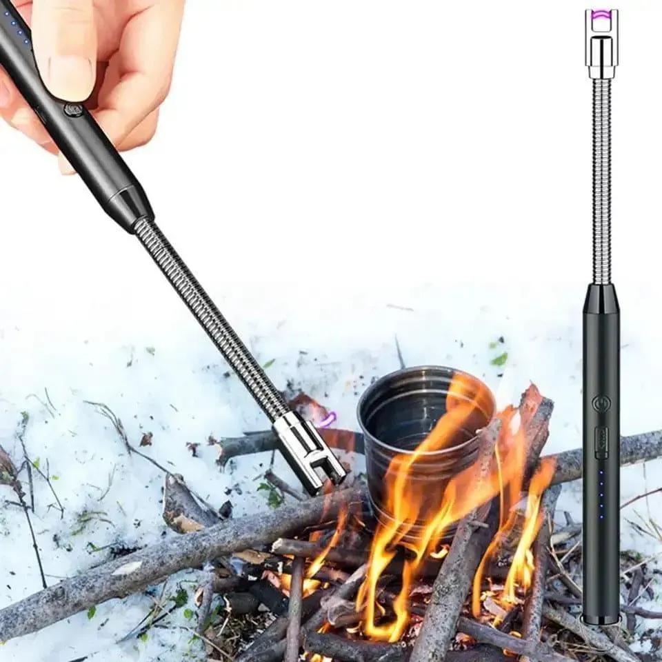 Electric Lighter Stainless Steel Portable Rechargeable