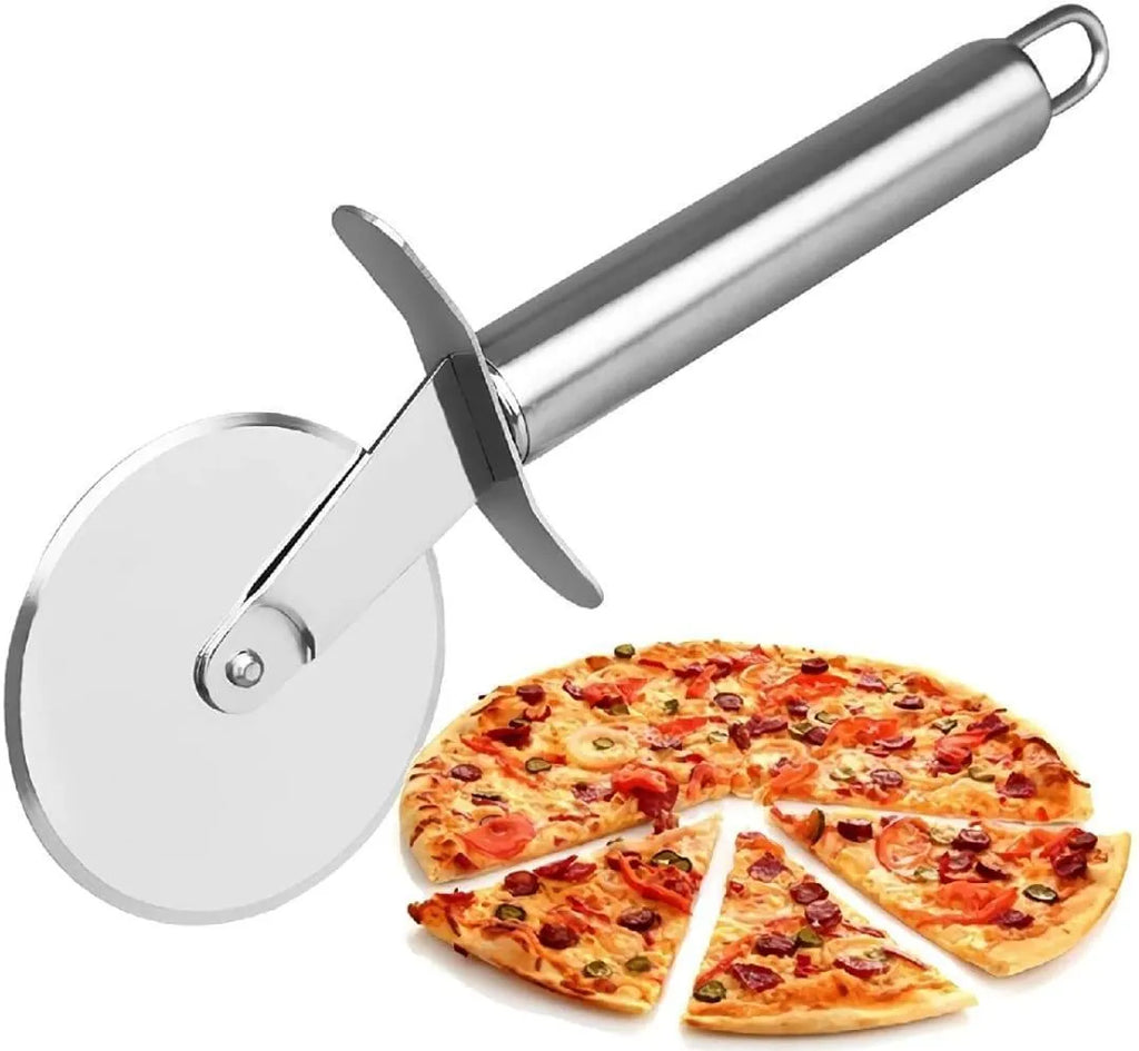 Stainless Steel Pizza Cutter 3 Cubic Silver