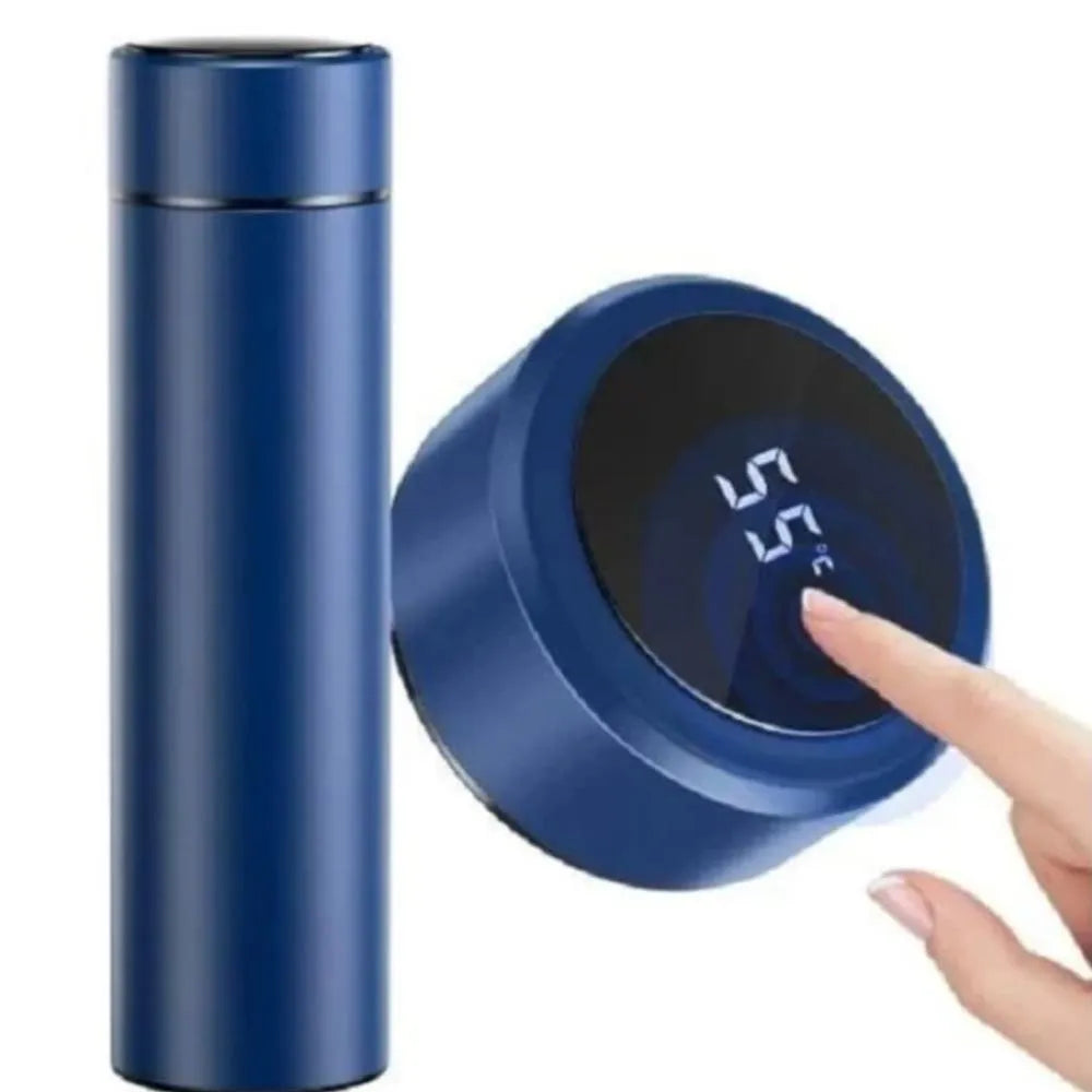 500ml Insulated Temperature Water Bottle Blue