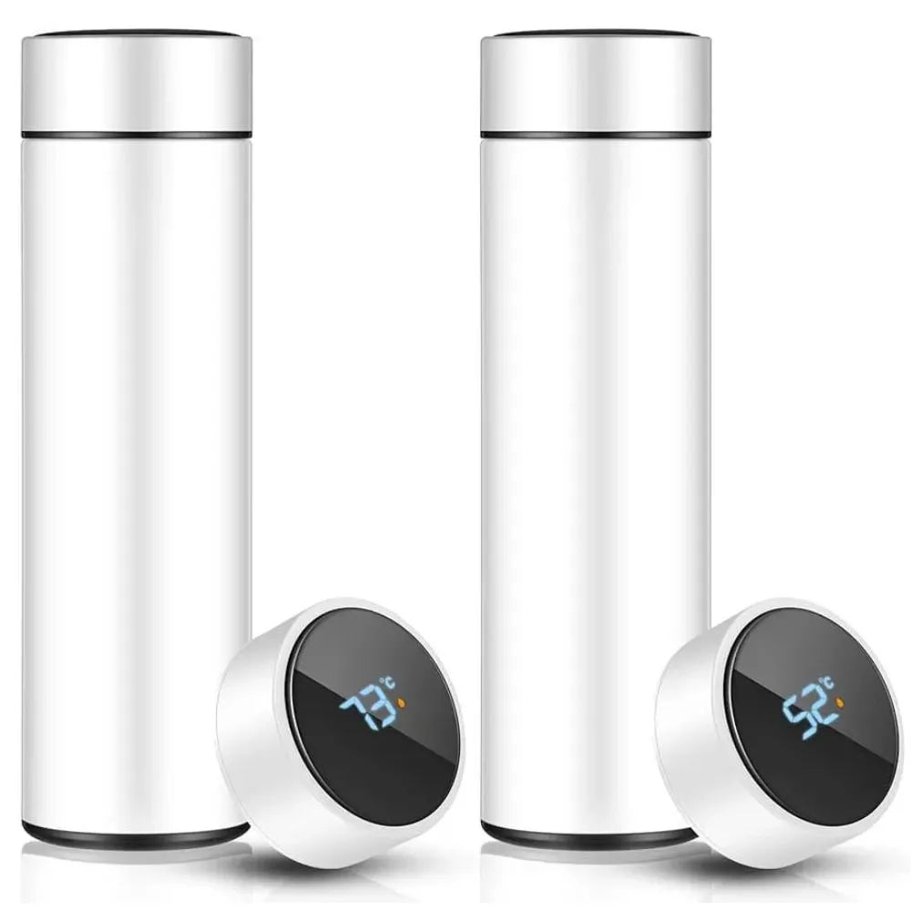 500ml Insulated Temperature Water Bottle Blue