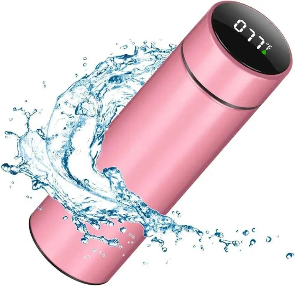 500ml Insulated Temperature Water Bottle Blue