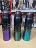 Stainless Steel Vacuum Water Bottle 500Ml Gym Sports Blue Green Purple