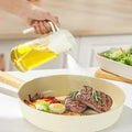 Green Oil Sprayer Glass Container for Salads Rice