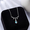 Sterling Silver Moonstone Necklace for Women